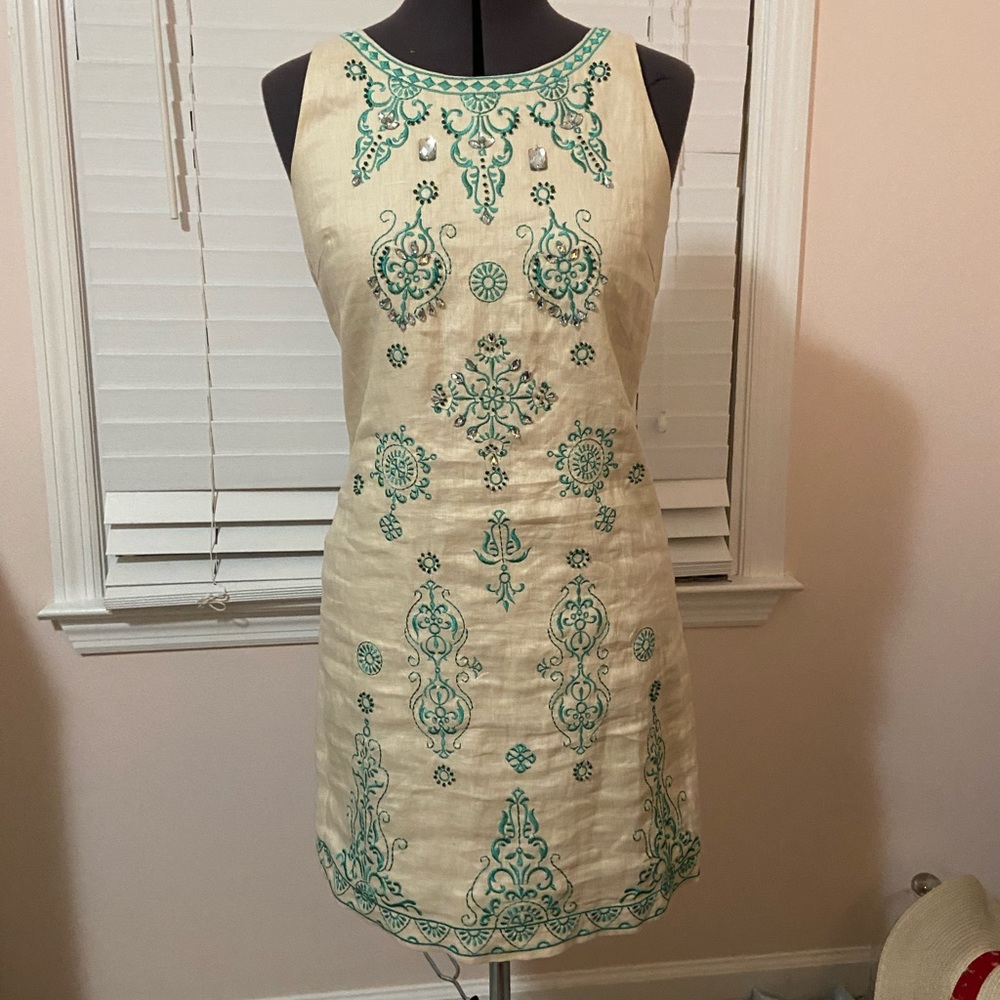 Beautiful embellished lightweight summer dress